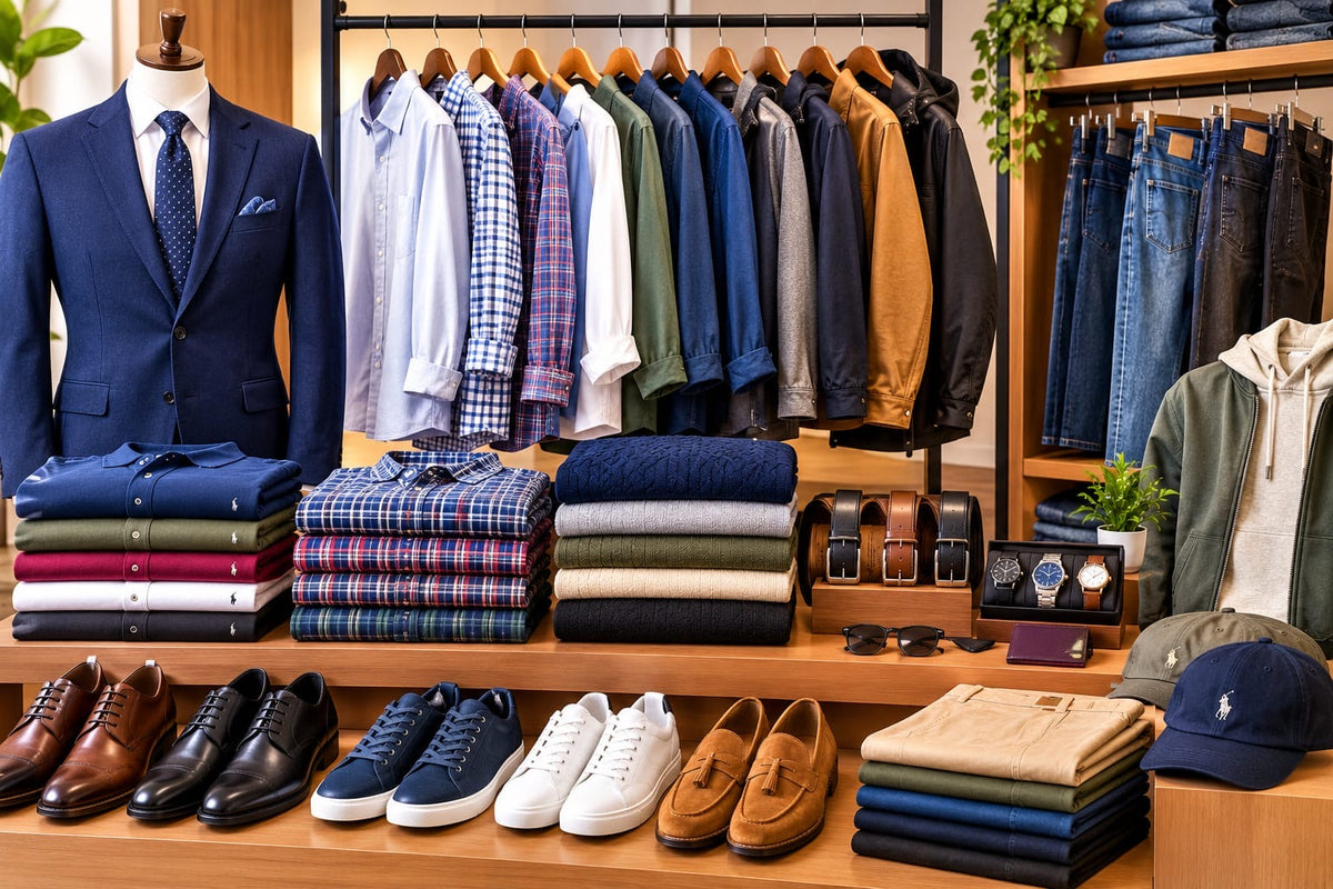 Men’s clothing and Fashion
