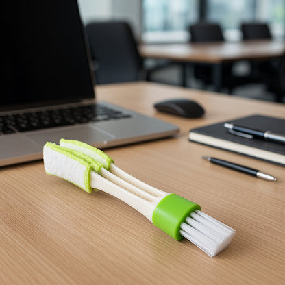 3 In 1 Cleaning Brush For AC Vents Keyboards And Crevices (1 Pc)